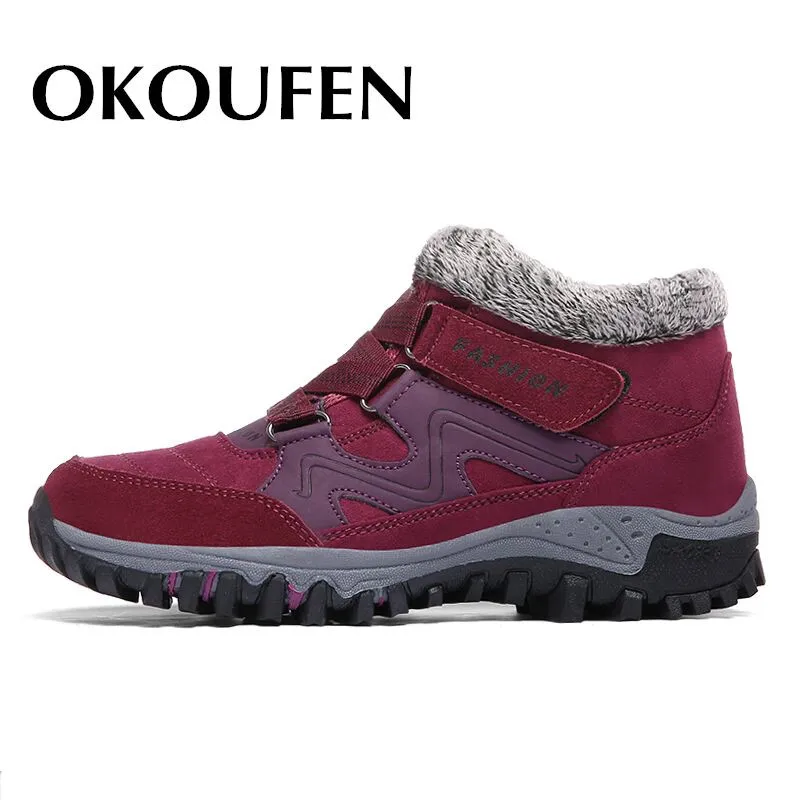 rubber sole trekking shoes