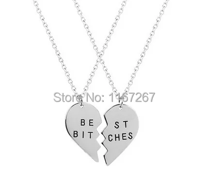 брелок для лп. надпись bad. Cold hearted bitch. Best friend necklace tattoo. лп совместные брелки.