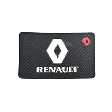 Excellent JDM Car-Styling Anti Slip Non-Slip Mat Case For Renault Latitud Duster logan Captur Interior Car Styling Accessories