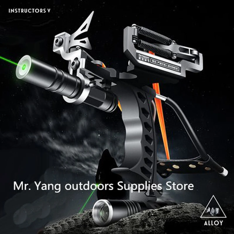 Outdoor Powerful Fishing Slingshot for Shooting Arrows Crossbow Bow Laser Slingshot Hunting Slingshot Catapult Outdoor Powerful Fishing Slingshot for Shooting Arrows Crossbow Bow Laser Slingshot Hunting Slingshot Catapult