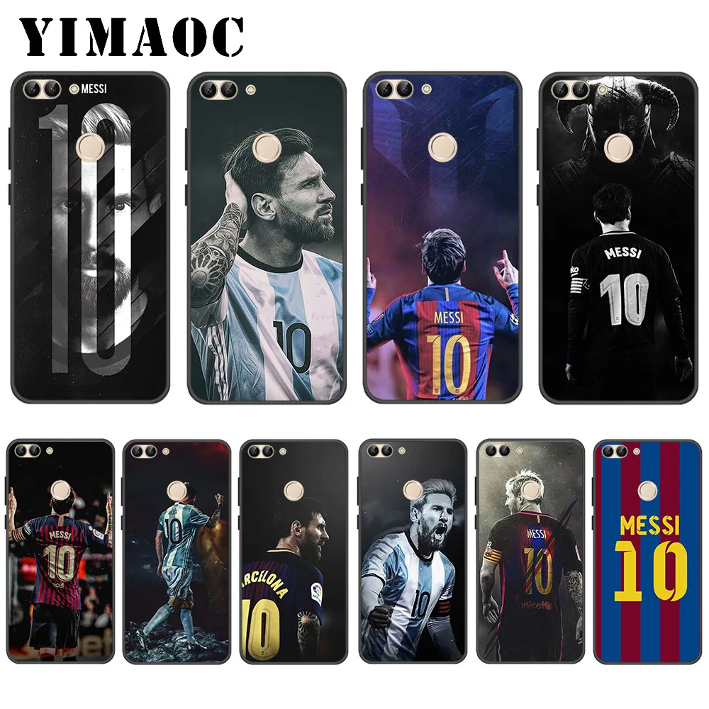 

YIMAOC Barcelona Messi 10 Soft Case for Huawei P20 P30 Lite Mini Plus Pro P Smart 2019