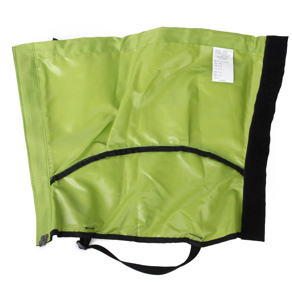 1 Pair Waterproof Windproof Warm Snow Legging Cover Gaiter Leg Covers for Outdoor Camping Fishing Hiking Ski Trekking