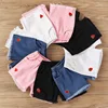 2019 NEW Summer Fashion Girls Soft Denim Pocket Short Jeans Pants Baby Casual Trousers Kids Shorts Children's Clothing 1