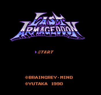 

Last Armageddon Region Free 60 Pin 8Bit Game Card For Subor Game Players