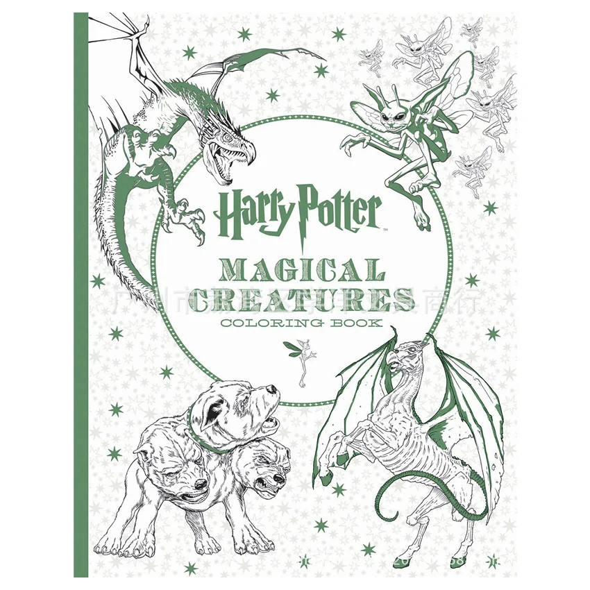 Download 96 Pages Harry Potter Coloring Book For Adults secret ...