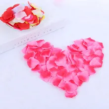 100 шт шелковые романтические искусственные лепестки Листья цветка розы для свадебной вечеринки украшения дома Розы Декоративные DIY ВЕНОК поддельные цветы