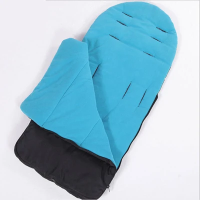 Winter Envelope Pram Sleepsacks Top Quality in Baby Cart Set Footmuff For Baby Stroller Sleeping Bag Warm Envelope For Pram - Цвет: Синий