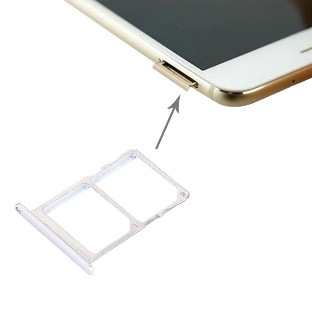 

SIM + SIM / Micro SD Card Tray for Meizu Pro 6 / MX6 Pro