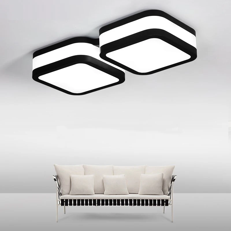 Square led ceiling lamp modern aisle lights corridor lights porch balcony entrance hall dining room study room LED lamps Square led ceiling lamp modern aisle lights corridor lights porch balcony entrance hall dining room study room LED lamps