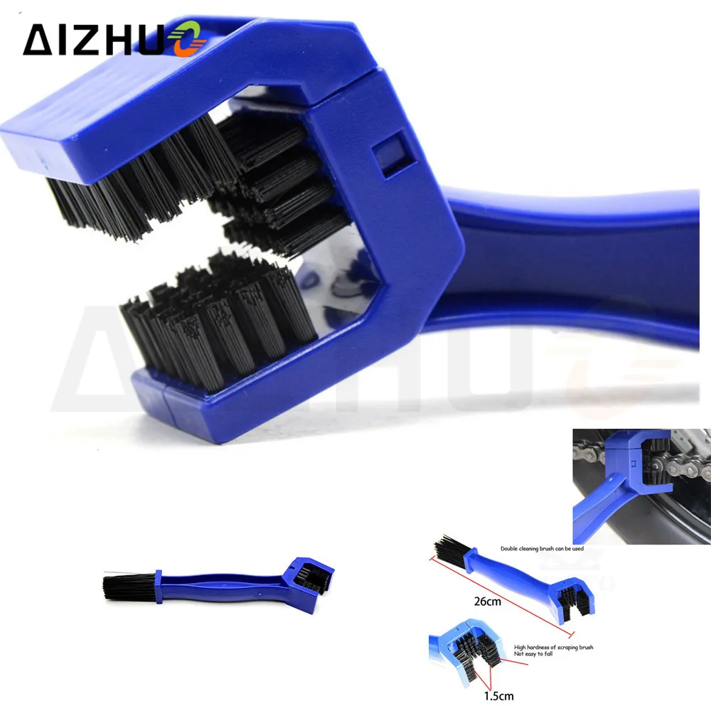 FOR KTM 390 Duke RC125 690 SMC HONDA CBR250R CB600F DUCATI 400 695 796 MONSTER 748 900SS Motorcycle Bike Chain Cleaning Brush
