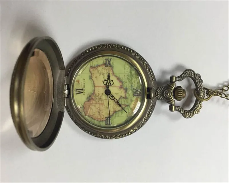 Механические карманные часы в стиле стимпанк для женщин и мужчин, винтажные бронзовые каркасные прозрачные ретро-часы с цепочкой для мужчин
