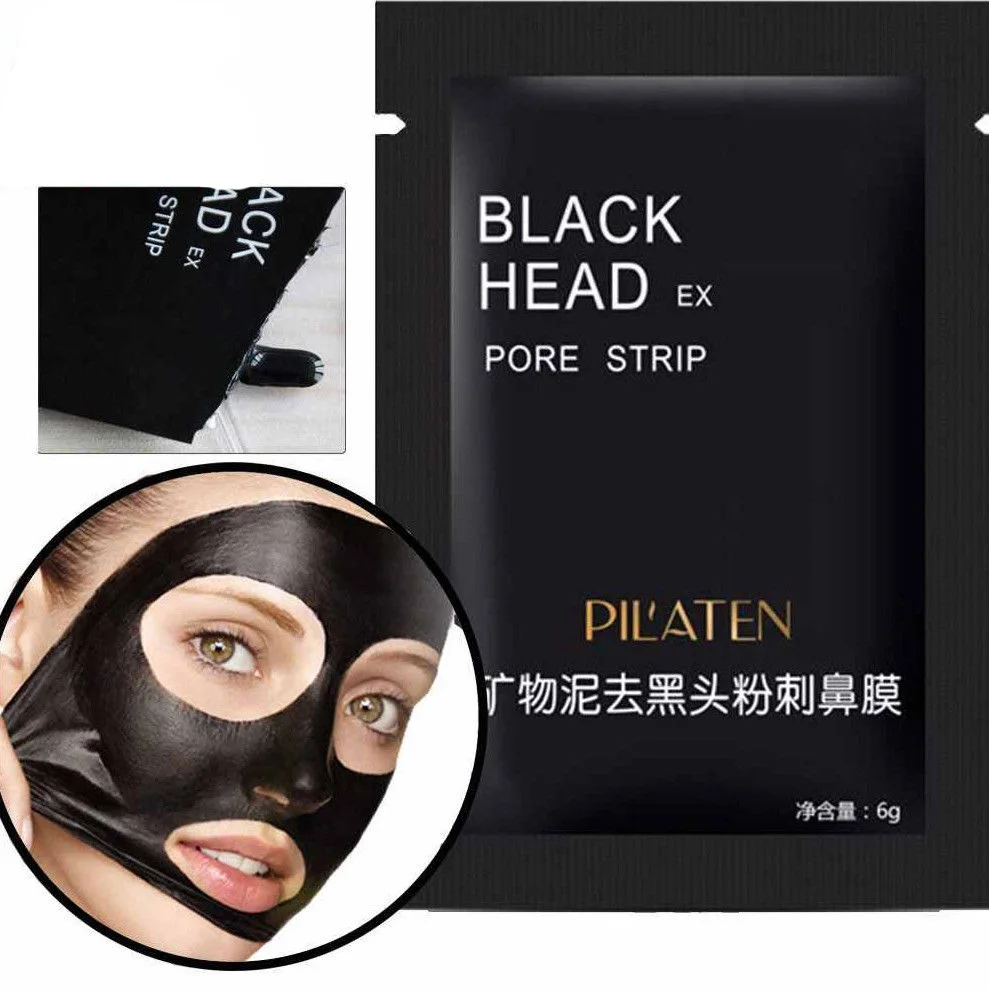 

Black Cleaning Makeup Mud Blackhead Peel Off Face Mask Pore Remover Acne Deep Facial Skin Care Beauty