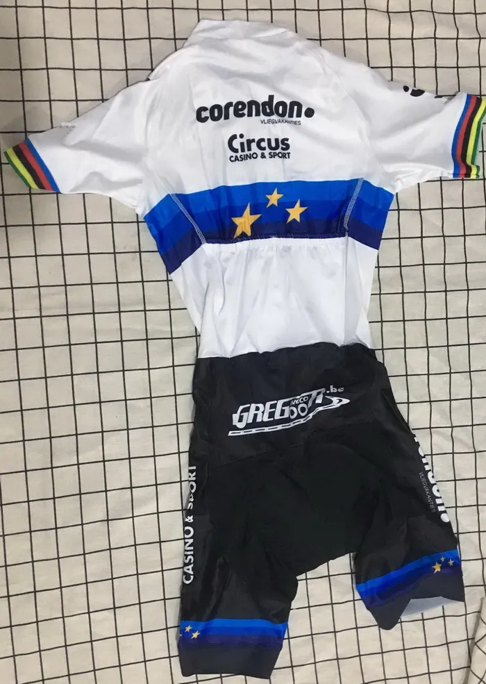 Мужская одежда для велоспорта, костюм из Джерси, облегающий костюм с диапазоном мощности CORENDON-CIRCUS, профессиональная команда ЕС с гелевой подушечкой, размер: XS-4XL