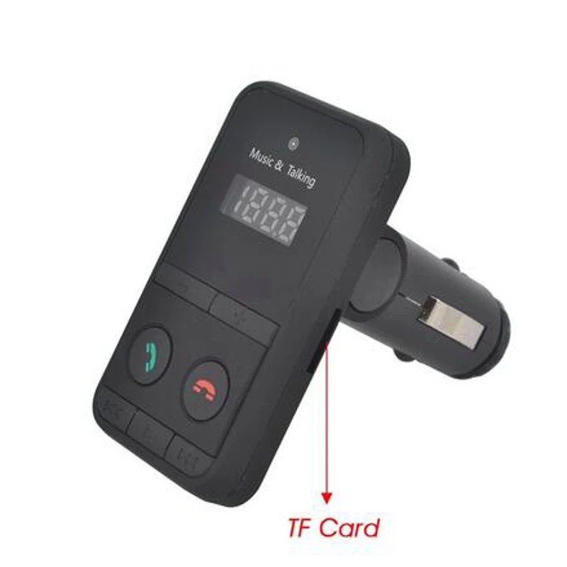 Беспроводной Bluetooth fm-передатчик модулятор Автомобильный комплект MP3 плеер SD USB lcd Громкая связь вызов прикуриватель музыкальный пусковой аппарат