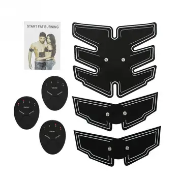 

EMS Muscle Stimulator Smart Fitness Battery Type Fat Burner Muscle Strengthen Abdomen Arm Training Patch Pads Body Slim Machine