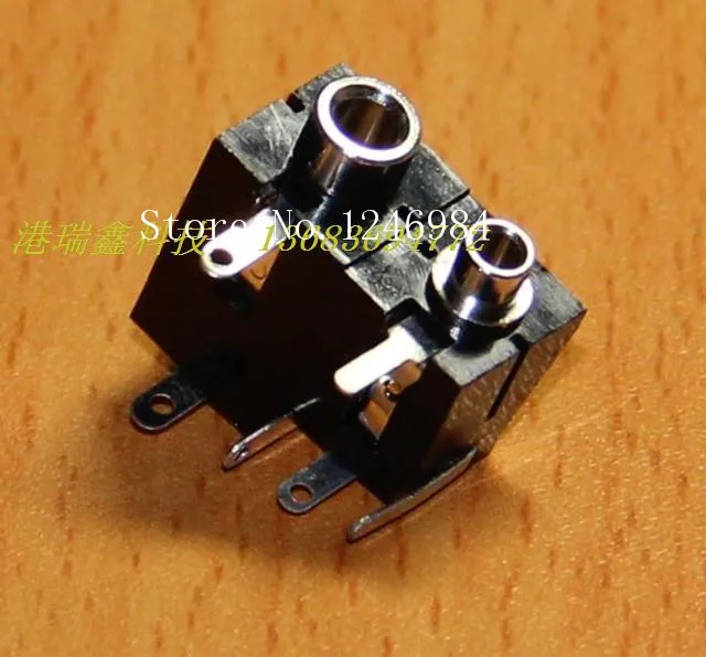  SA 3 5MM stereo headphone jack mono DC connector socket PY 601 401 N Port Ruixin JACK 200pcs lot