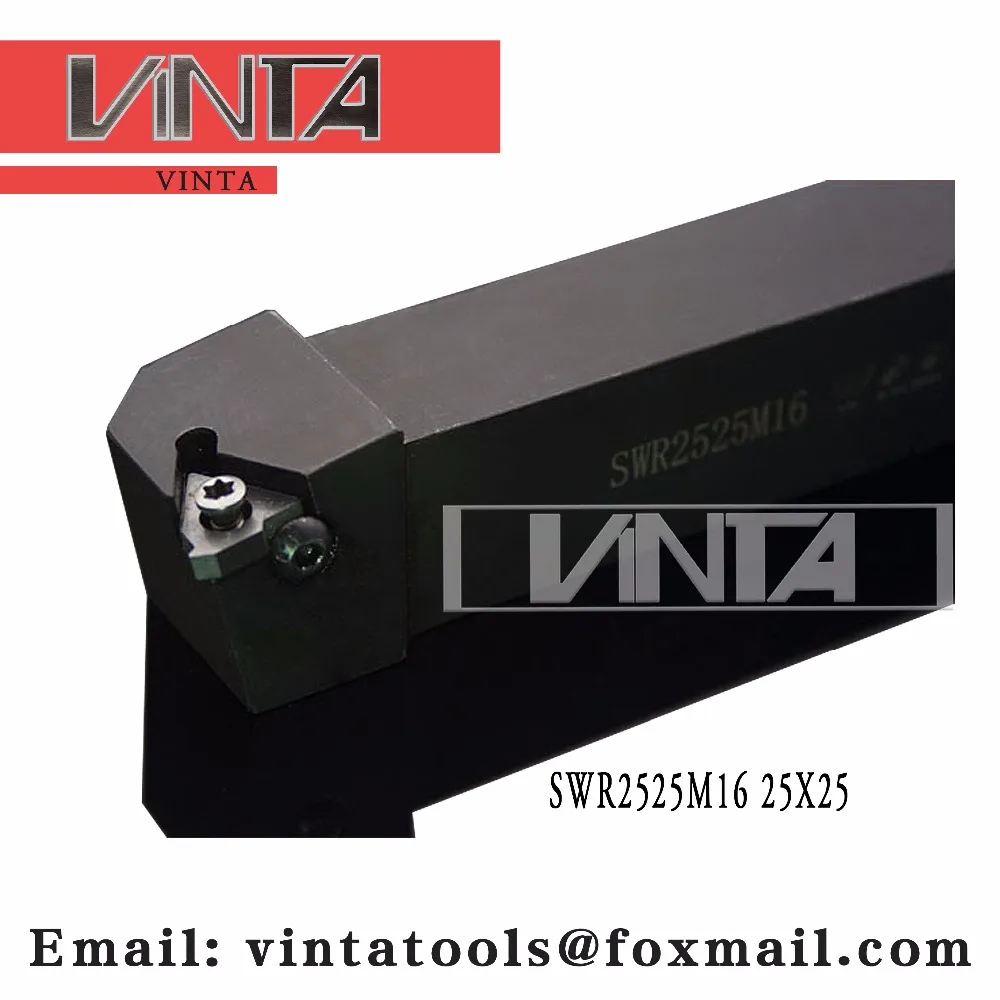 

SWR2525M16 External Threading Toolholder for inserts ISO Standard 16ER