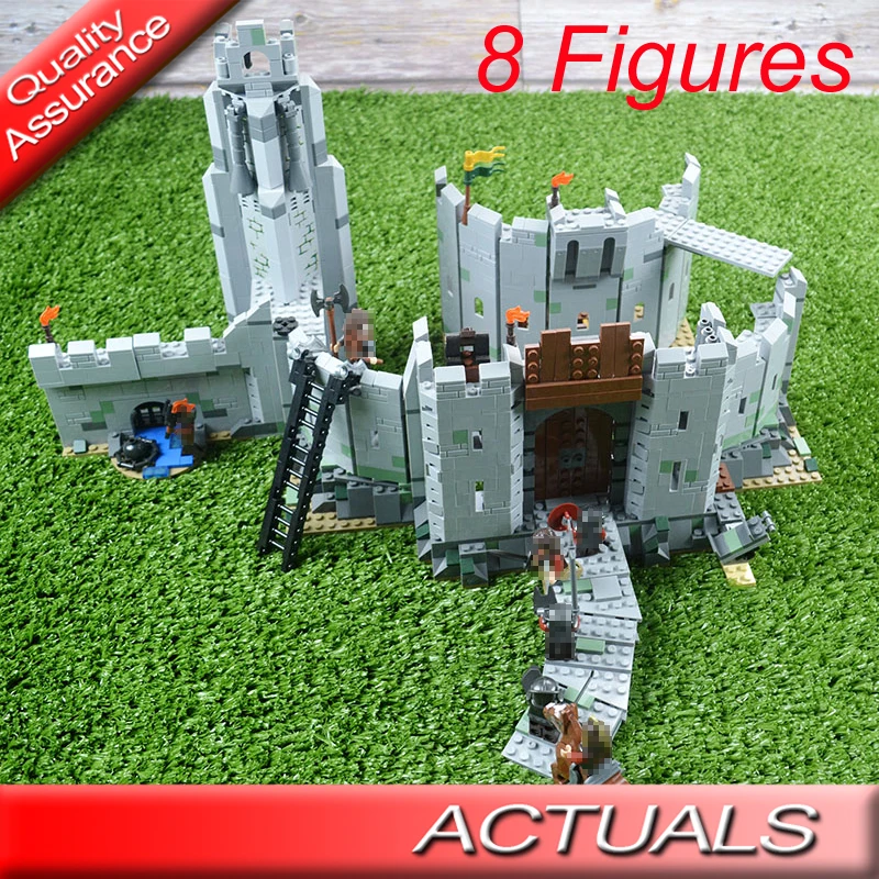 

1368pcs 16013 The Battle of Helm' Deep The Lord of The Rings Building Blocks Figures Bricks Toys Compatible with Lego 9474