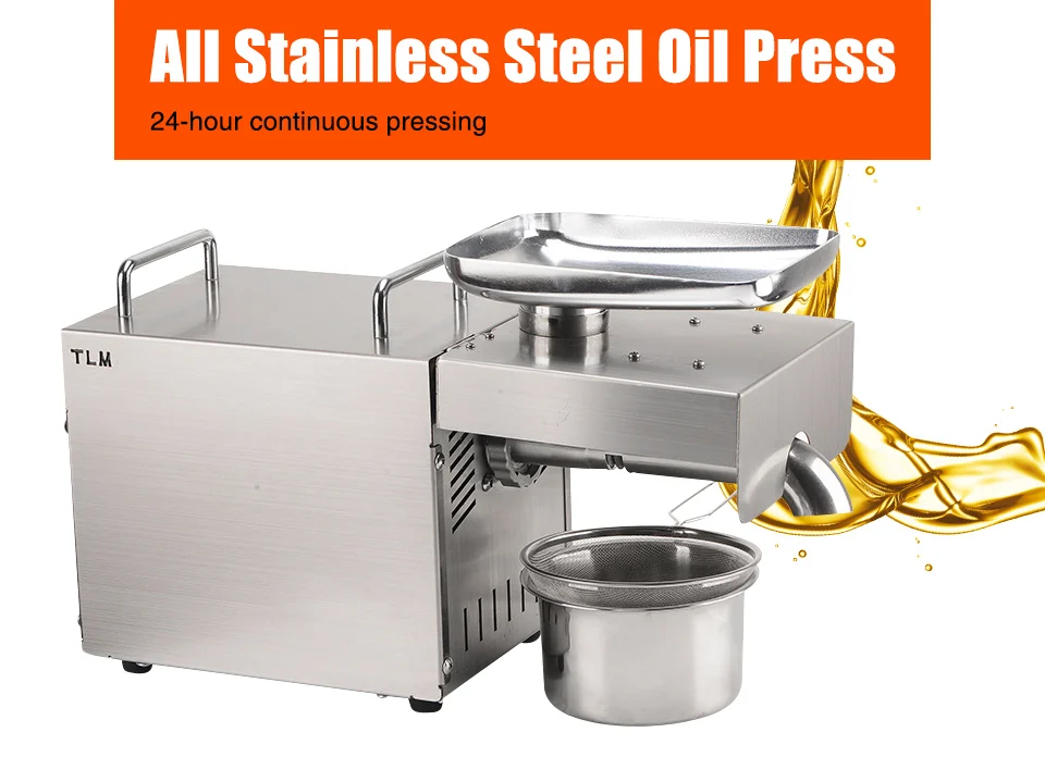 Xeoleo 1500 Вт нержавеющая сталь Масляный Пресс er домашнего использования масла пресс машина для арахисового масла/оливковое масло пресс для