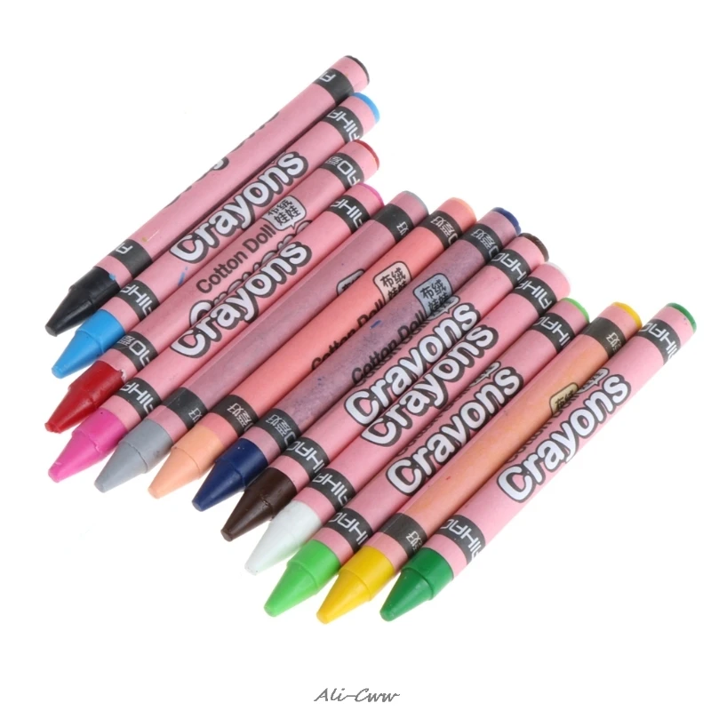 

1 Set Wax Crayon Stick Kid Painting Drawing Sketching Art Tool 8/12/24 Colors
