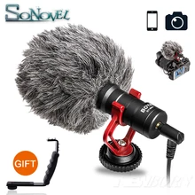 BOYA BY-MM1 компактный накамерный видео микрофон Youtube Vlogging Запись микрофон для iPhone HuaWei смартфон DJI Osmo Canon DSLR