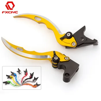 

FX CNC Aluminum Adjustable Motorcycles Knife Blade Brake Clutch Levers For Yamaha YZF R1 1999 - 2001 Motorcycle Accessories