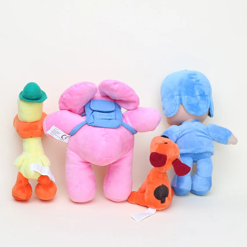 12-25 см Животные Мультфильм покойо плюшевые игрушки pocoyo Мягкие животные плюшевые игрушки Loula Elly Pato новые детские подарки мягкие милые куклы