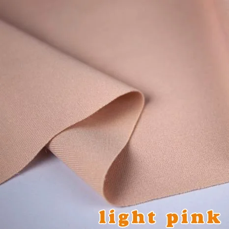 

Light Pink Stretchy Spandex Fabric Knitted Fabric Jersey Fabric Skirt suit-dress Sold By The Yard Free Shipping