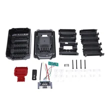 Замена батареи пластиковый чехол для 20 V 3A 4A Dcb200/Dcb204-2/Dcb180/Dcb182/Dcb200 18 V литий-ионный аккумулятор крышка части