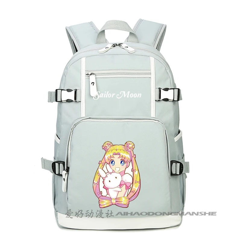 Harajuku Сейлор Мун светящиеся рюкзаки для косплея для женщин аниме ноутбук школьный Kawaii милый женский рюкзак A71205 - Цвет: 12
