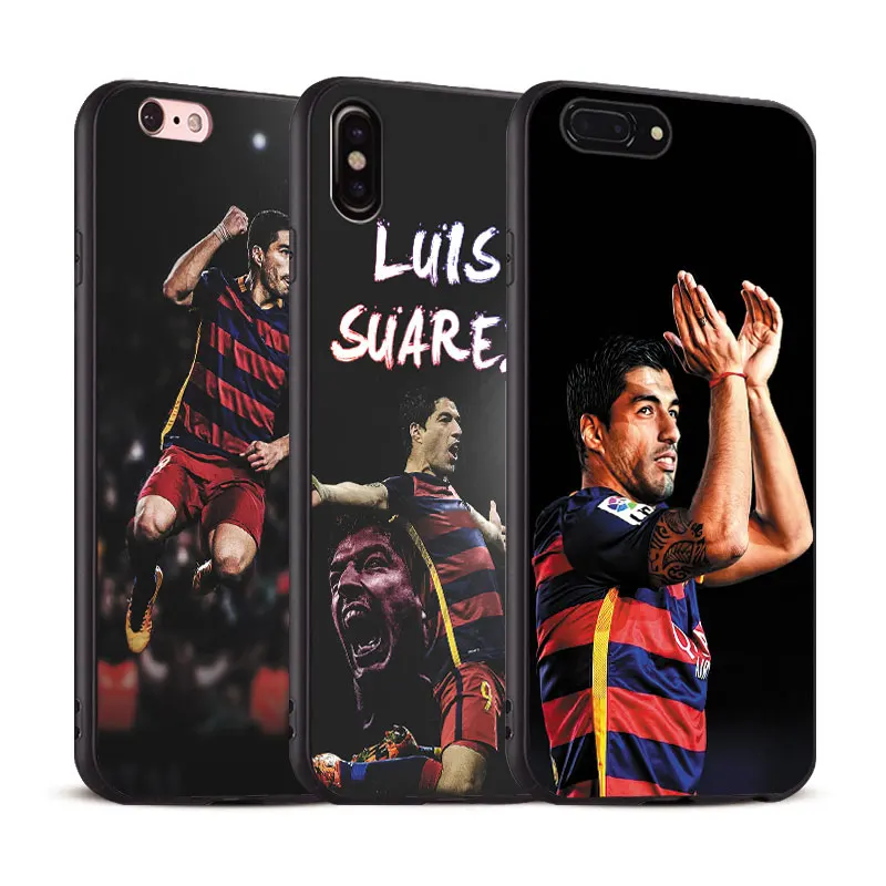 

Luis Suarez El Pistolero pattern Coque Soft Silicone Phone Case Cover Shell For Apple iPhone 5 5s Se 6 6s 7 8 Plus X XR XS MAX