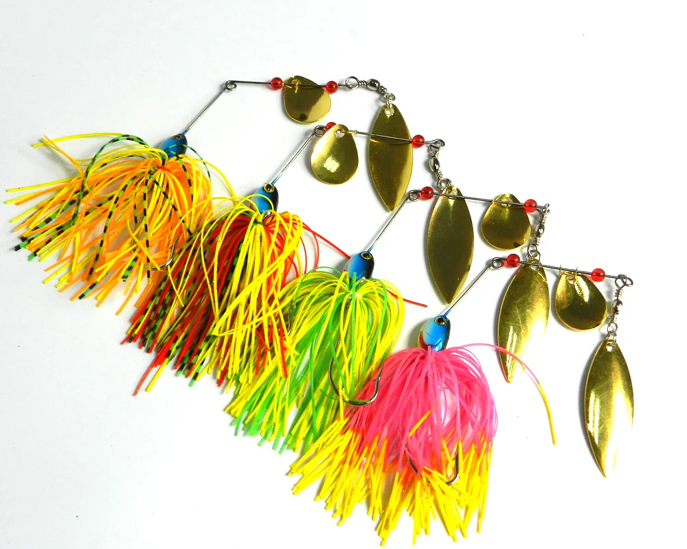 10pcs/lot Spinner Baits 0.6oz Spinners 17G buzz baits fishing lures