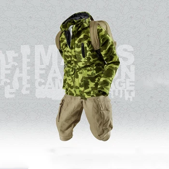 

1/6 Scale Men's Fashion Camouflage Suit Clothes Models for 12''Action Figures