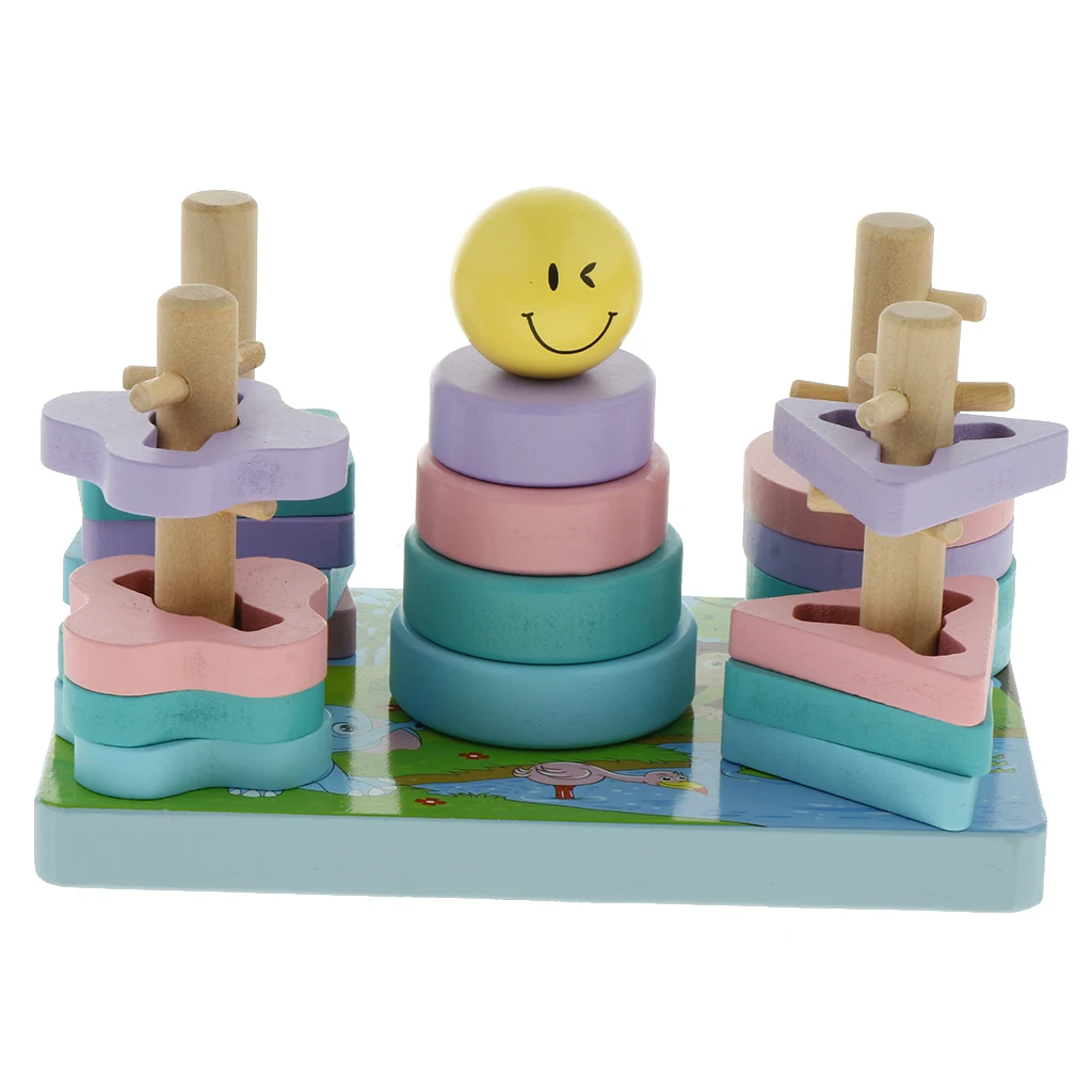 wooden stacking blocks
