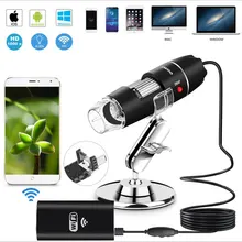 Мегапиксели 1000X8 светодиодный USB мини цифровой WiFi микроскоп камера Лупа светодиодный беспроводной лупа для Android ios iPhone