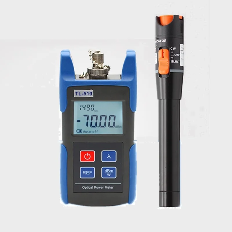 

TL510A -70~+10dB Handheld Mini Optical Power Meter +TL532 Visual Fault Locator 10mw