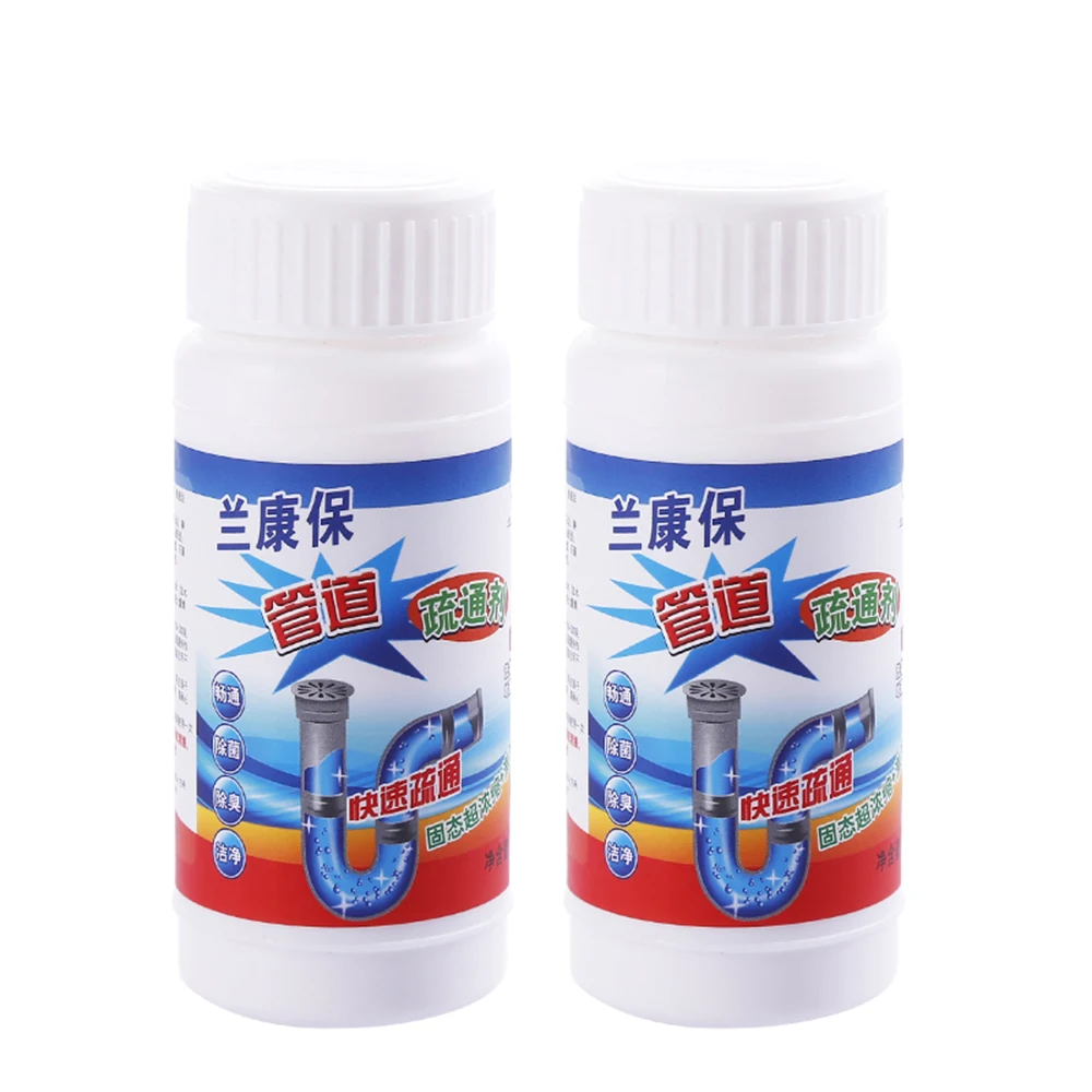 Kitchen Water Pipe Drainage Cleaner Strong Pipe Dredging Agent Sewer Toilet Cleaning Deodorant Household Cleaning Tool