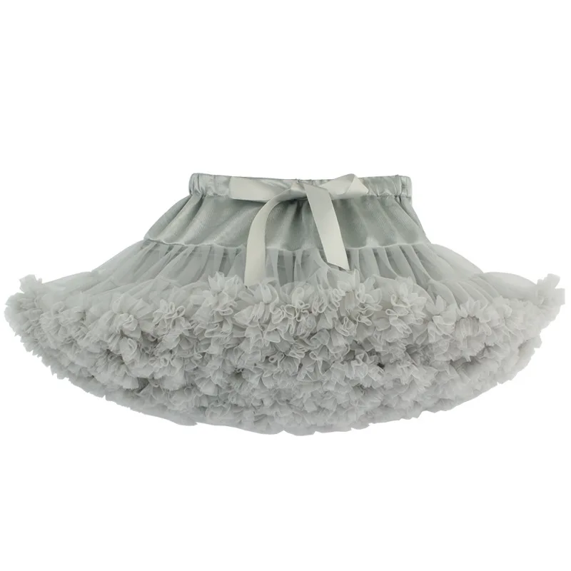 Baby Girls Tutu Skirt Fluffy Children Ballet Kids Pettiskirt Baby Girl Skirts Princess Tulle Party Dance Skirts Toddler Skirts - Цвет: 5