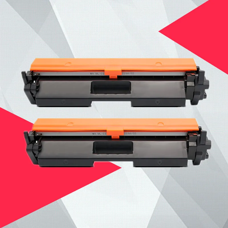 

2 Compatible CF217A 17A 217A Toner Cartridge for HP LaserJet Pro M102a M102w MFP M130a M130fn M130fw M130nw Printer without chip