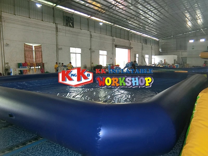 

Large water park Huge pool of fun Inlet and outlet filtration circulation hole Inflatable pool