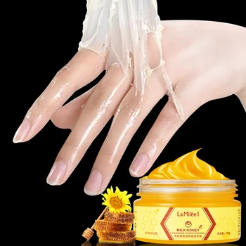 

new brand Honey Hand Mask Hand Wax Moisturizing Whitening Skin Care Exfoliating Calluses Hand Film Hands Care Cream