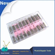 200 шт./кор. Диаметр 1,2 мм 7 мм~ 26 мм разбирают Размеры ремешок для наручных часов застежка трубка через плечо с заклепками, для ремонта часов Запчасти Band Ссылка фрикционные штифты