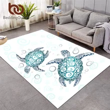 Постельные принадлежности на выход черепахи большие ковры для гостиной черепаховая зона коврик Морской животных нескользящий коврик для пола белая спальня alfombra
