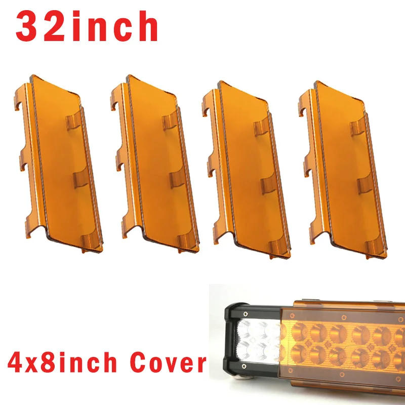 Single Row LED Light Bar Protective Cover - 22, 32, 42, 52 Inch - Foto 7