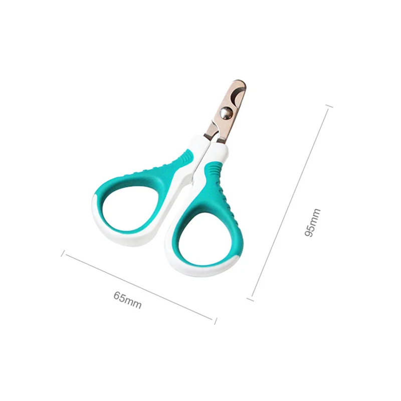 Pet Stainless Steel Nailclippers Angle Head Grooming Dog Cat Nail Scissors Antiskid Handle Puppy Kitten Claw Cutter Trimmer
