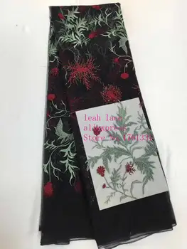

staok 5yrads/bag 6 color embroidery sequin abstract design lace fashion Chinese style fabric used for wedding dress fashion