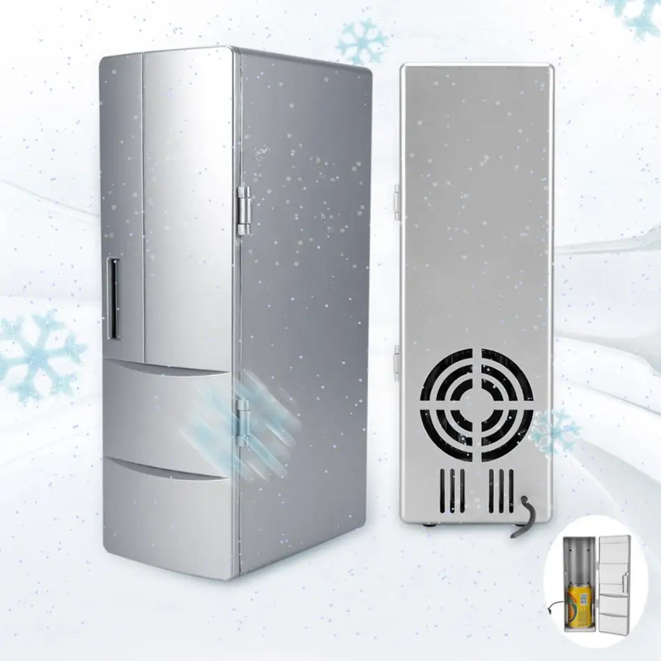 LSTACHi портативный мини USB PC ноутбук холодильник охладитель PC Холодильник теплее охладитель для напитков банки для напитков морозильник охладитель пива