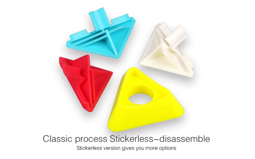 Qiyi Magic Cube No Stickers 2 on Speed Square Bricks Blocks Kids Toys Puzzle Educational for Children Adults