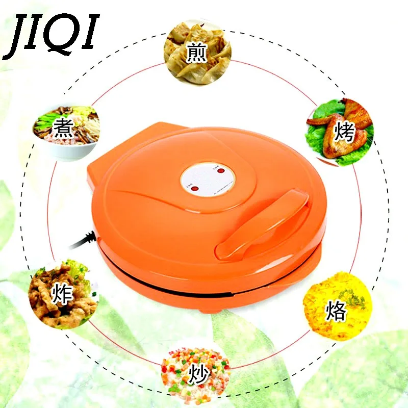 JIQI Household electric baking pan cake machine sided grill machine pan pancakes suspension was heated electric cake stalls 4