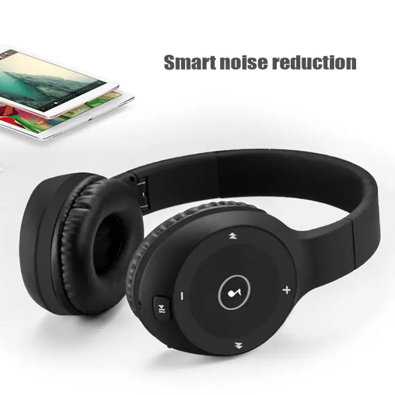 VODOOL T8 Bluetooth наушники Складные стерео Hi-Fi Спортивная беспроводная Bluetooth гарнитура MP3 музыкальный плеер с микрофоном Поддержка TF карт